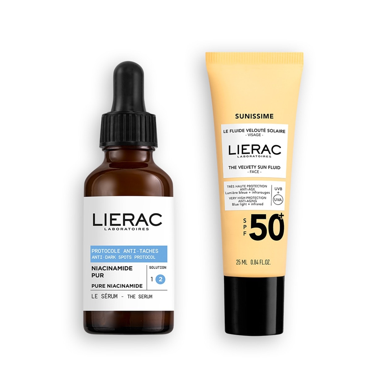 Protocollo Anti-Macchie Cofanetto Siero Anti-Macchie Scure + Fluido Solare SPF50+ IN REGALO